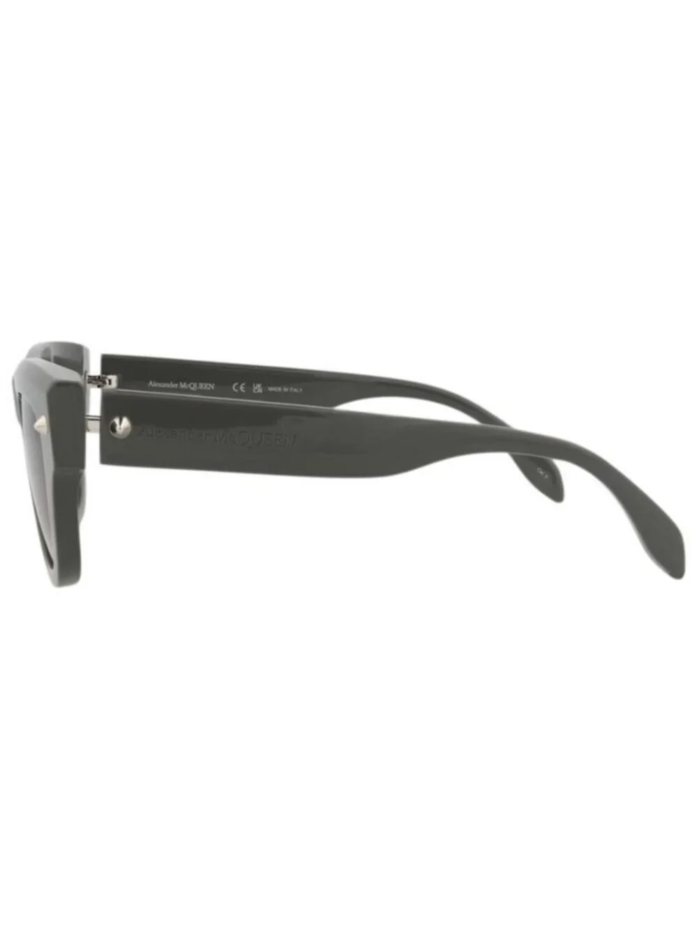 New Alexander McQueen Mens Square/Rectangle Grey Grey Brown Fashion Designer Sun
